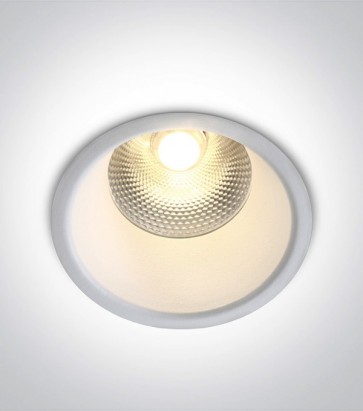 Faretto LED da Incasso recesso Bianco - 15W - Bianco Caldo 3000K