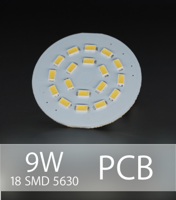 Scheda PCB 18 LED SMD 5630 SAMSUNG - Bianco Naturale