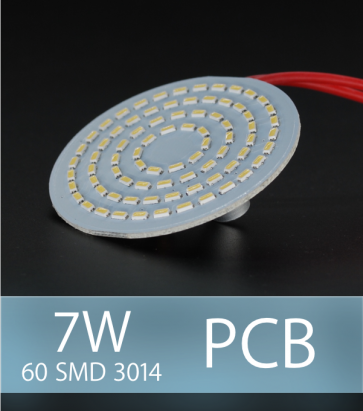 Scheda PCB 60 LED SMD 3014 - Bianco Freddo