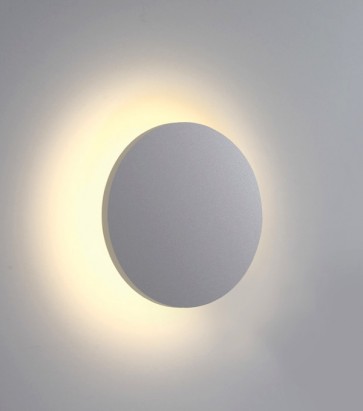 Lampada LED da esterno Linea Eclipse Tonda 7W - Bianco - Bianco Caldo - IP54