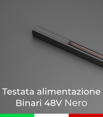Testata di alimentazione binario 48V - Made in Italy