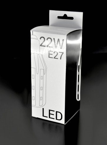 Lampadina LED CORN 22W E27 (200W) -  Bianco FREDDO