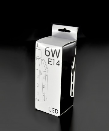 Lampadina LED CORN 6W E14 (60W) -  Bianco Freddo