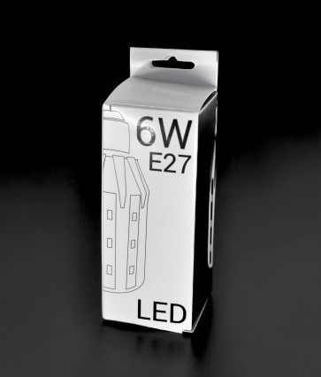 Lampadina LED CORN 6W E27 (60W) -  Bianco Caldo