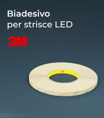 Biadesivo 3M 9471LE 300LSE 10mm per strisce LED - Rotolo da 165 metri