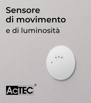 Sensore di Movimento e di Luminosità - AcTEC