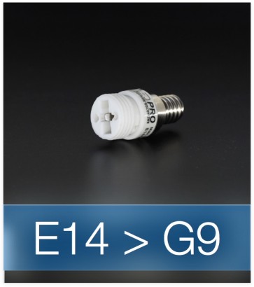 Adattatore da E14 a G9
