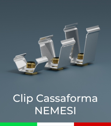 Clip di fissaggio per Cassaforma "Nemesi" 