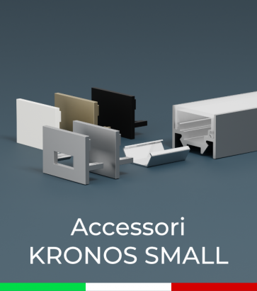Accessori per Profilo in Alluminio "Kronos Small"