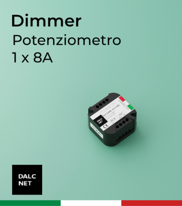 Dimmer DALCNET  - 12V/24V  a Potenziometro