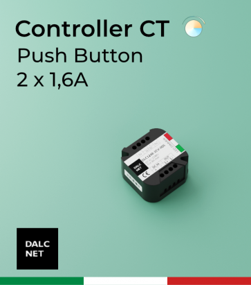 Controller DALCNET - DLC1248-2CV-TW - 2 Canali - 12/48V