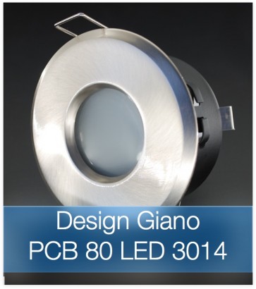 Faretto completo Satinato con PCB 11W - Design GIANO - Dimmerabile - Made In Italy