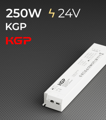 Alimentatore KGP Serie CV - CV250W24CG - 24V - 250W 