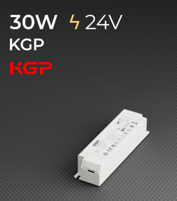 Alimentatore KGP Serie CV - CV30W24CG - 24V - 30W 