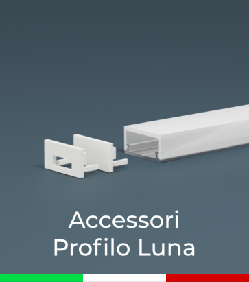 Accessori per Profilo in Alluminio Luna