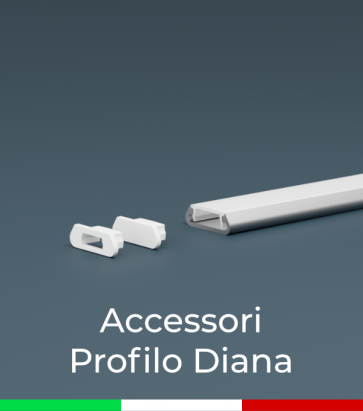 Accessori per Profilo in Alluminio "Diana"