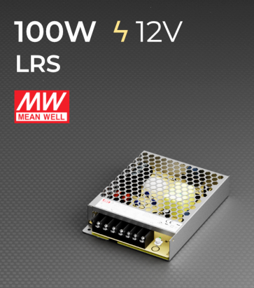 Alimentatore MeanWell LRS-100-12 12V 100W 
