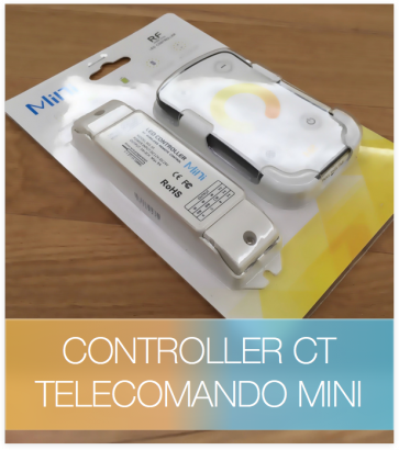 Dimmer Touch CT - Telecomando MiNi - per Strisce LED BIANCO DINAMICO