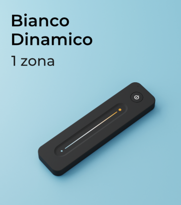 Controller Bianco Dinamico a Telecomando Slide 1 Zona + Centraline
