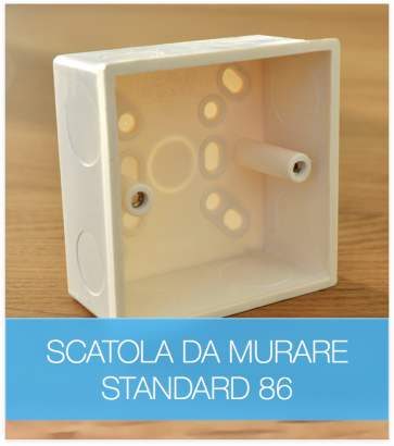 Scatola da Incasso - Standard 86