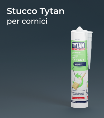 Stucco di Finitura Collante per Punti di Giuntura e di Fissaggio - Cartuccia 300ml 