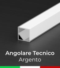 Angolare Alluminio 25x20 Bril - 1 Metro. in vendita online