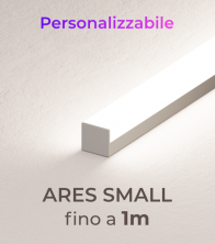 Lampada LED completa ARES SMALL da Soffitto o a Sospensione - Fino a 100cm - Personalizzabile - Dimmerabile