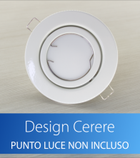 Corpo Faretto Bianco DESIGN CERERE