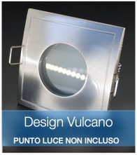 Corpo Faretto  Satinato DESIGN VULCANO