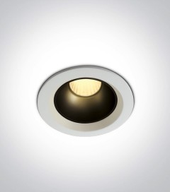 Faretto LED da Incasso recesso Bianco - 7W - Bianco Caldo 3000K - Personalizzabile 