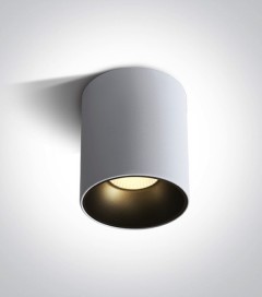 Faretto LED Tondo a soffitto - Bianco - 30W - Bianco Caldo 3000K