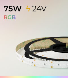Striscia LED PRO RGB - 5 Metri - 75W - 160 LED/m - SMD2835