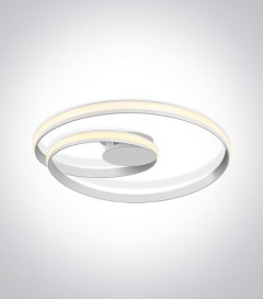 Plafoniera LED Intreccio - Colore Bianco - 30W - Bianco Caldo 