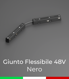 Giunto Flessibile per binario 48V - Made in Italy