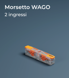 Morsetto WAGO 221-2411 a due slot - Collegamenti in parallelo