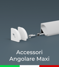 Accessori per Profilo in Alluminio "Angolare Maxi"