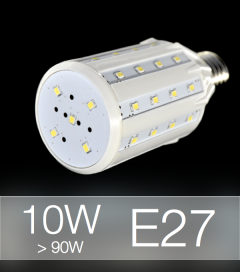 Lampadina LED CORN 10W E27 (90W) -  Bianco Naturale