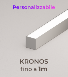 Lampada LED completa KRONOS da Soffitto o a Sospensione - Fino a 100cm - Personalizzabile - Dimmerabile