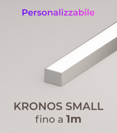 Lampada LED completa KRONOS SMALL da Soffitto o a Sospensione - Fino a 100cm - Personalizzabile - Dimmerabile