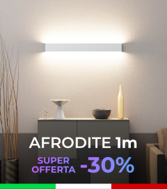 SUPER OFFERTA! Lampada LED da parete Afrodite - Doppia Emissione di Luce - Alimentatore Incluso - 100cm - 40W 