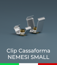Clip di fissaggio per Cassaforma "Nemesi Small" 