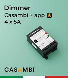 Dimmer DALCNET DLX1224-4CV-CASAMBI - 12V/24V 