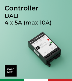 Dimmer DALCNET DLX1224-4CV-DALI  - 12V/24V 