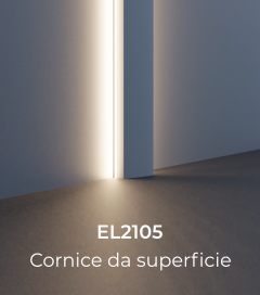 Cornice per LED da Esterno ELENI LIGHTING EL2105 - Lesena Grande a Muro