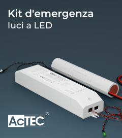 Kit di Emergenza luci a LED - AcTEC 