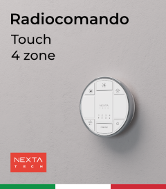 Radiocomando multifunzione a 4 Zone Hoblo80 - Nexta + Centraline 