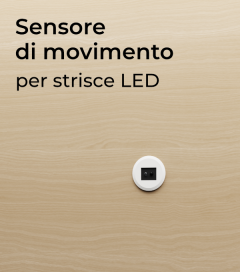 Sensore di Presenza - Interruttore esterno per Strisce LED
