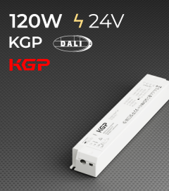 Alimentatore KGP Serie CV - CV120W24CG-DALI - 24V - 120W - Versione DALI 2 e PUSH AC