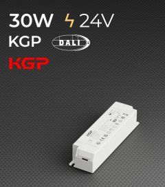 Alimentatore KGP Serie CV - CV30W24CG-DALI - 24V - 30W - Versione DALI 2 e PUSH AC
