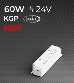 Alimentatore KGP Serie CV - CV60W24CG-DALI - 24V - 60W - Versione DALI 2 e PUSH AC